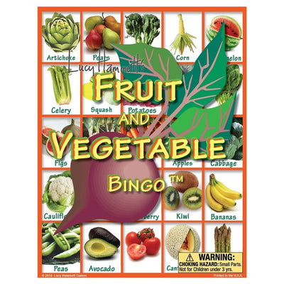 Educational Fruit & Vegetable Bingo Game - Shop 4-H