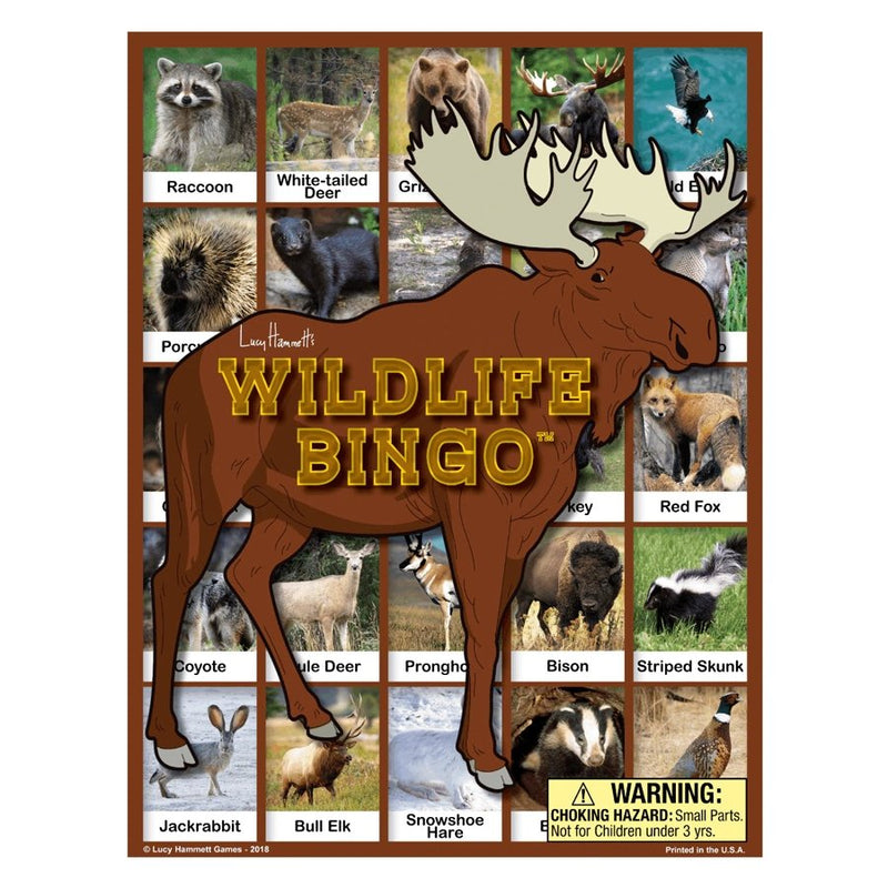 Educational Wildlife Bingo Game - Shop 4-H