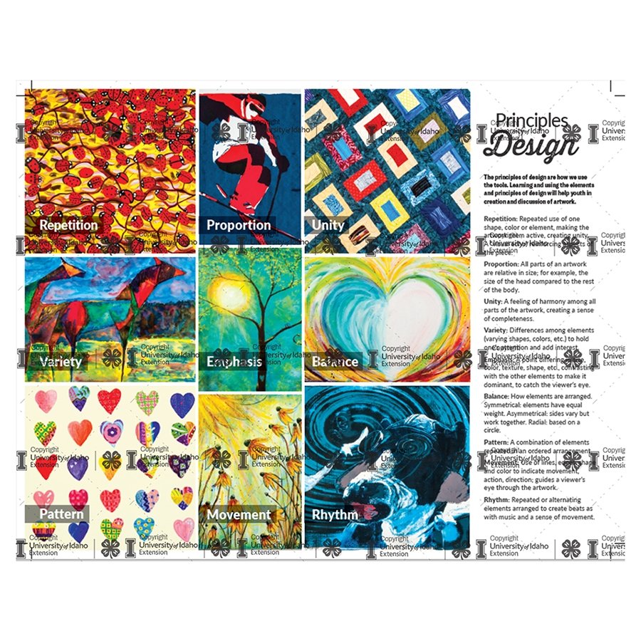 Card Designing Elements Elements and Principles of Design Card – Shop 4-H