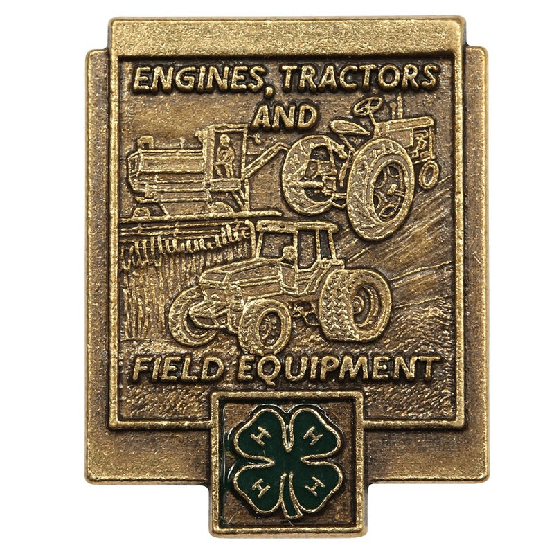 Engines,Tractors & Field Equipment Pin - Shop 4-H