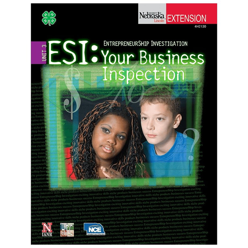 EntrepreneurShip Investigation Level 3: Your Business Inspection - Shop 4-H