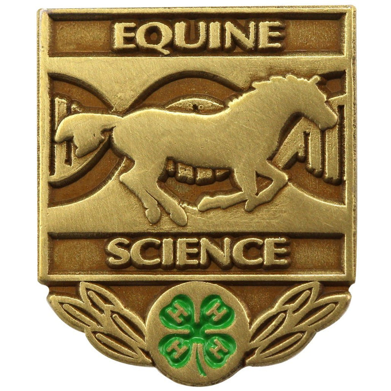 Equine Science Pin - Shop 4-H