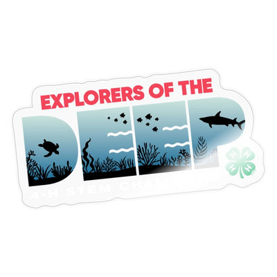 Explorers of the Deep Sticker - Shop 4-H