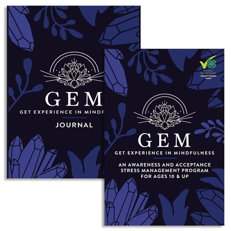 GEM: Get Experience in Mindfulness Facilitator Guide & Journal Set - Shop 4-H