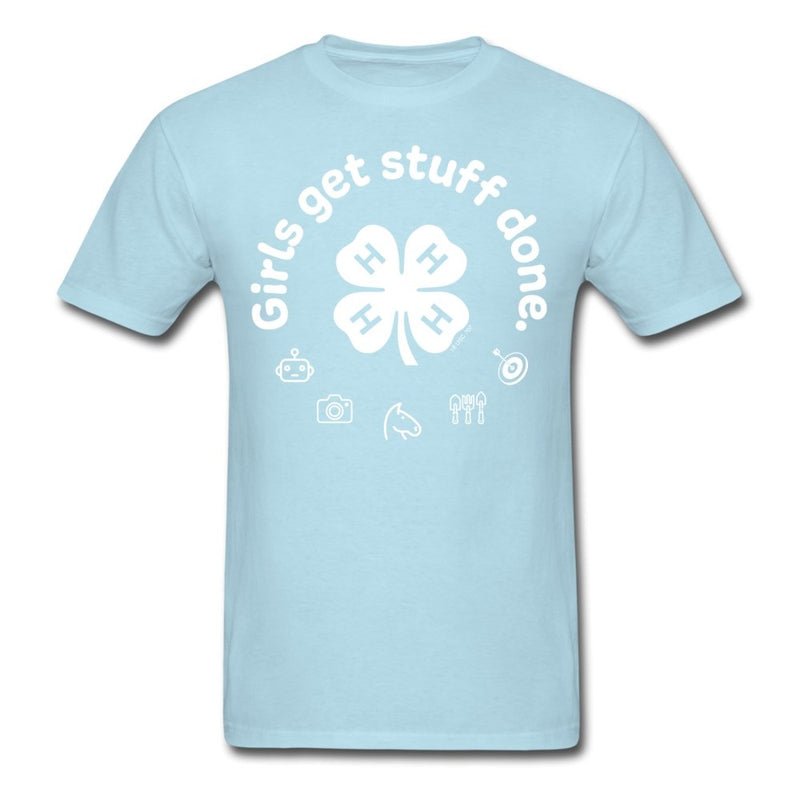Girls Get Stuff Done Round Logo Classic T-Shirt - Shop 4-H
