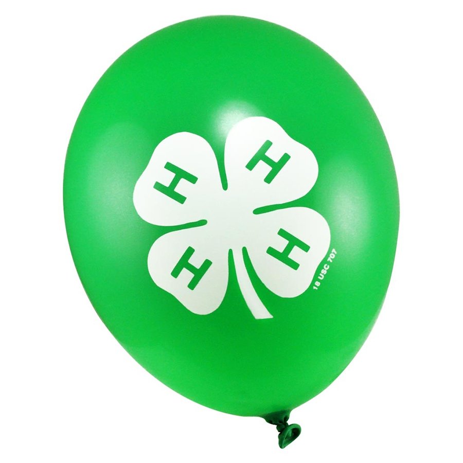 Green Balloons (10) - Shop 4-H