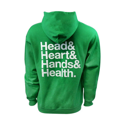 Green Bold Text Hoodie - Shop 4-H