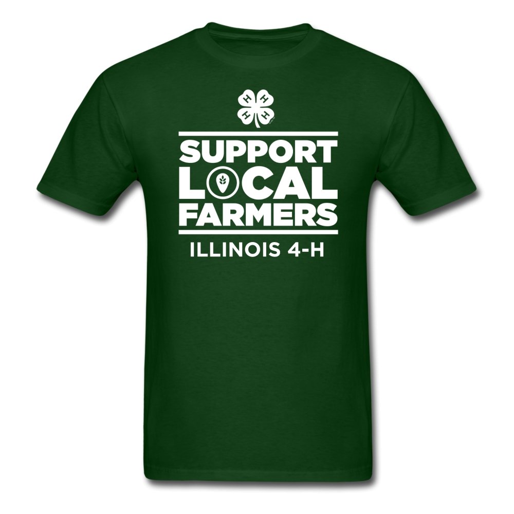 Green Illinois Support Local Farmers Classic Tee - Shop 4-H