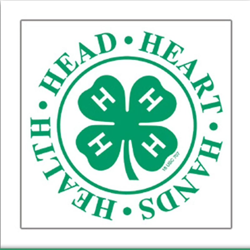 Head Heart Hands Health Temporary Tattoo - Shop 4-H