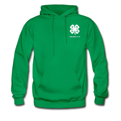 Indiana 4-H Bold Text Hoodie - Shop 4-H