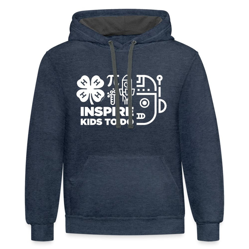 Inspire Kids to Do Contrast Hoodie - Shop 4-H