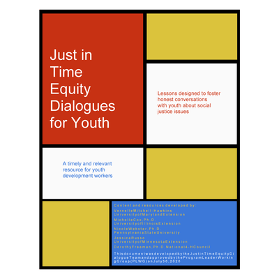 Just In Time Equity Dialogues For Youth - Shop 4-H