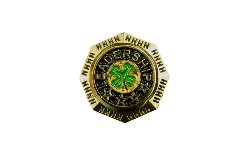 Leadership Pin Code Leadership Pin Gold – Shop 4-H