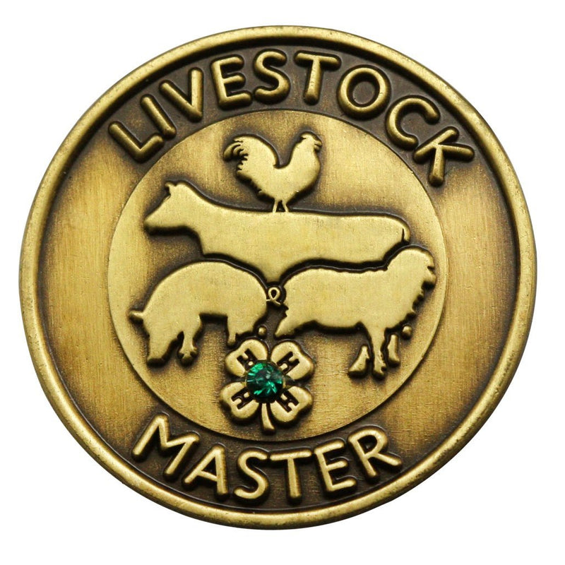 Livestock Master Pin - Shop 4-H