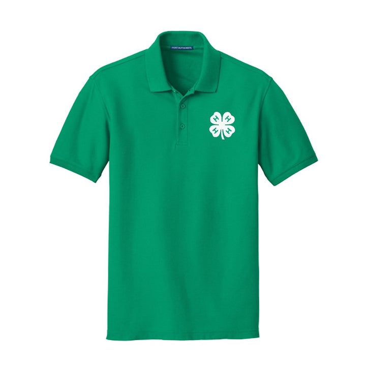 Men's Classic Pique Polo W/ Clover Logo – Shop 4-H