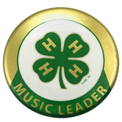 Music Leader Button - Shop 4-H