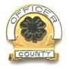 Officer County Pin - Shop 4-H