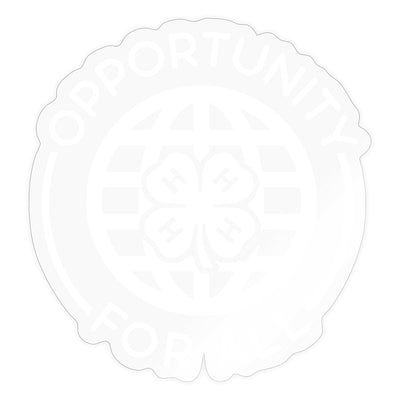 Opportunity 4 All Sticker - Shop 4-H