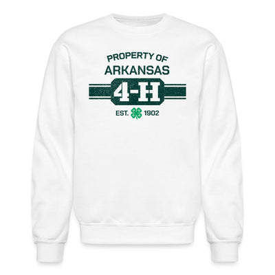 Property of Arkansas 4-H Crewneck Sweatshirt - Shop 4-H