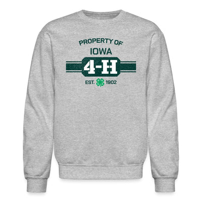 Property of Iowa 4-H Crewneck Sweatshirt - Shop 4-H