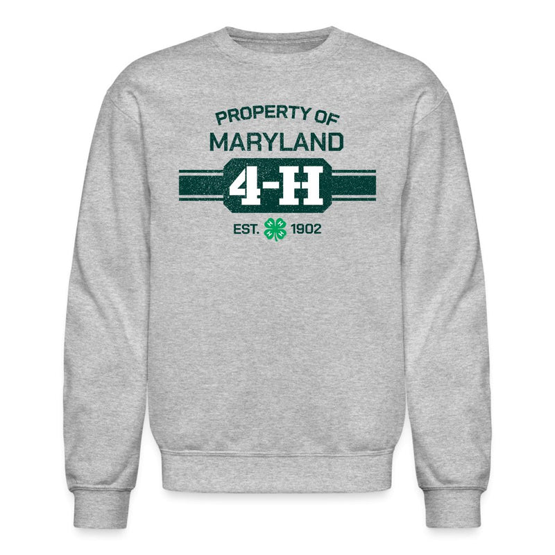 Property of Maryland 4-H Crewneck Sweatshirt - Shop 4-H