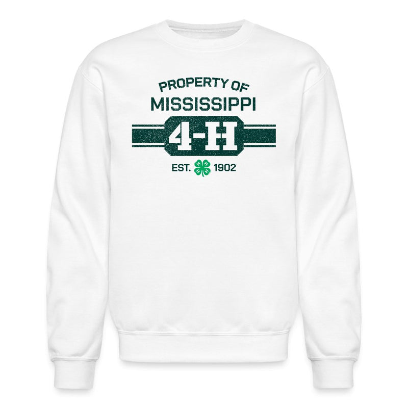 Property of Mississippi 4-H Crewneck Sweatshirt - Shop 4-H