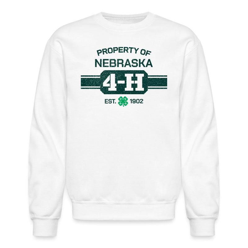 Property of Nebraska 4-H Crewneck Sweatshirt - Shop 4-H