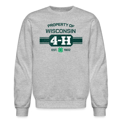 Property of Wisconsin 4-H Crewneck Sweatshirt - Shop 4-H