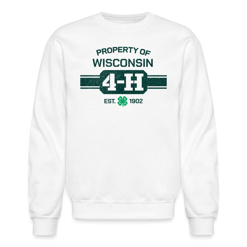 Property of Wisconsin 4-H Crewneck Sweatshirt - Shop 4-H
