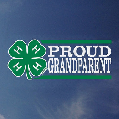 Proud 4-H Grandparent Decal - Shop 4-H