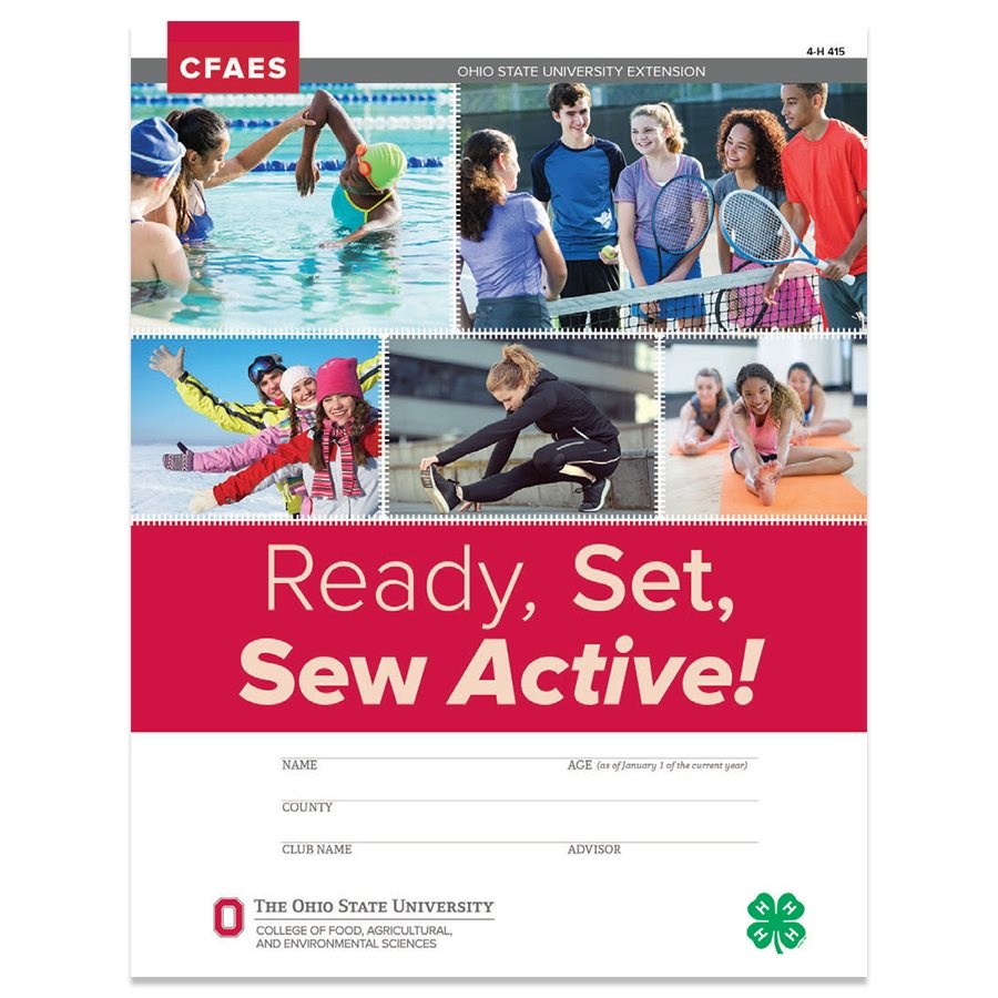 Ready, Set, Sew Active! 4-H Sewing Project Manuals from Shop4H