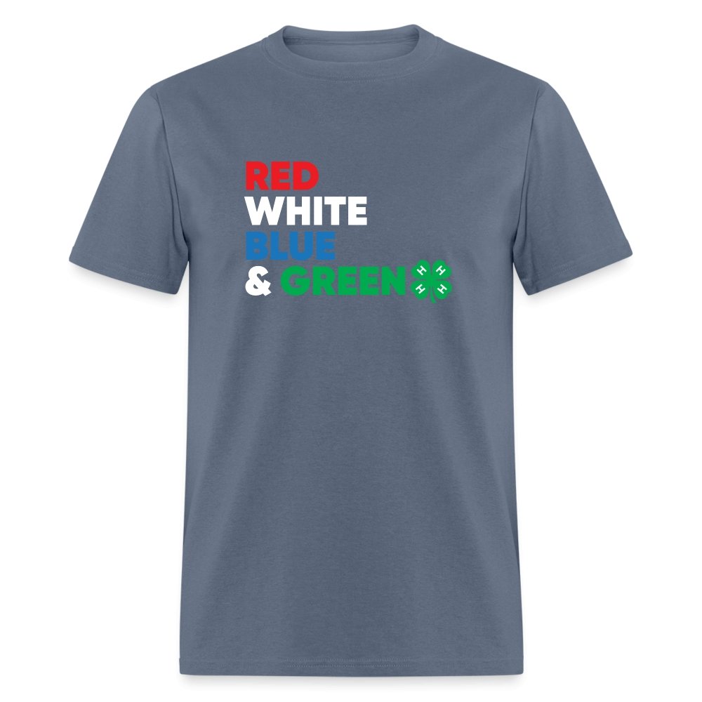 Red White Blue & Green 4H Unisex Classic TShirt Shop 4H