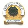 Reporter County Pin - Shop 4-H