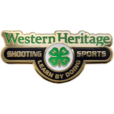 Shooting Sports Western Heritage Pin - Shop 4-H