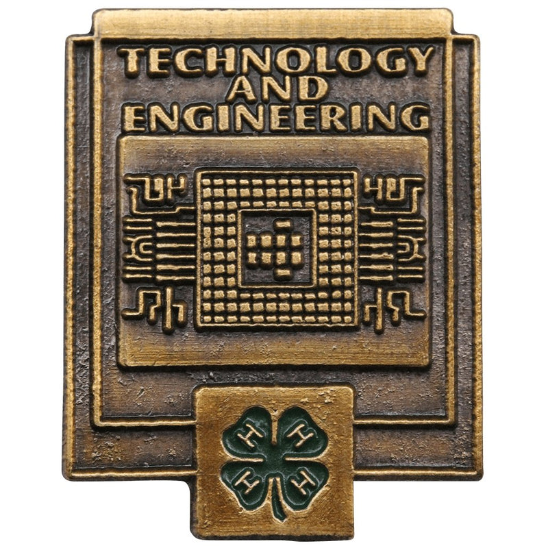 Technology & Engineering Pin - Shop 4-H