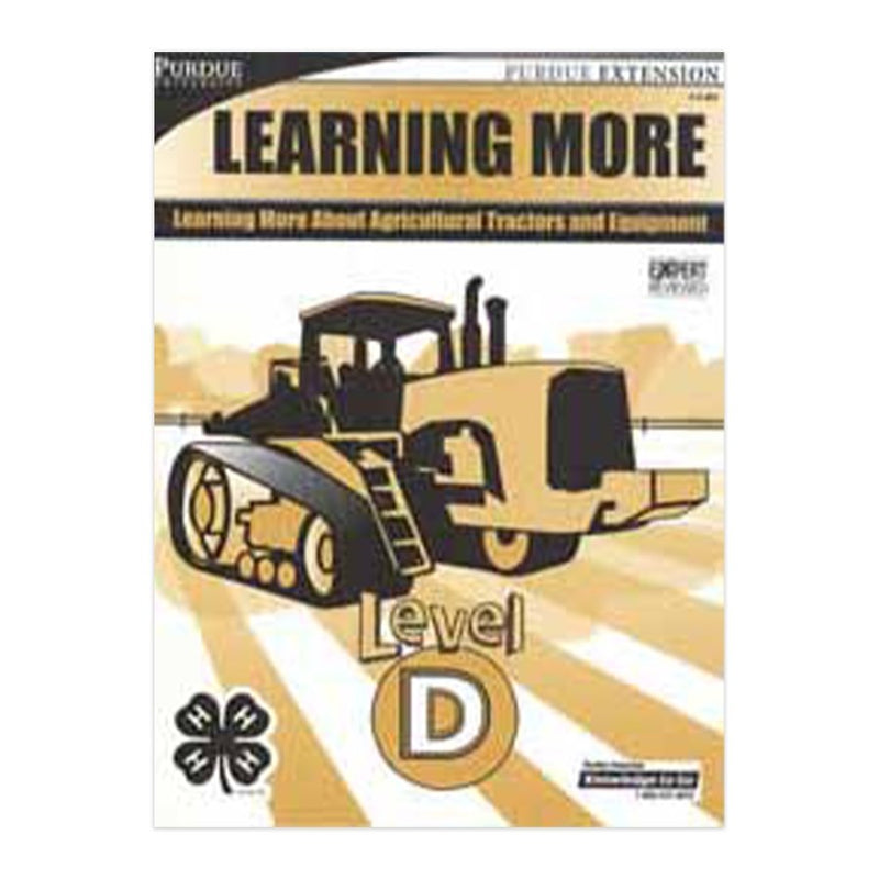 Tractor Level D - Learning More: Learning About Agricultural Tractors & Equipment - Shop 4-H