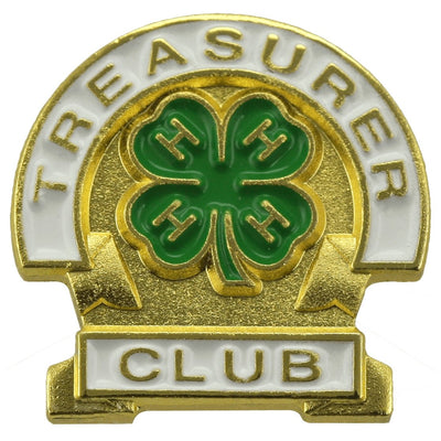 Treasurer Club Pin - Shop 4-H