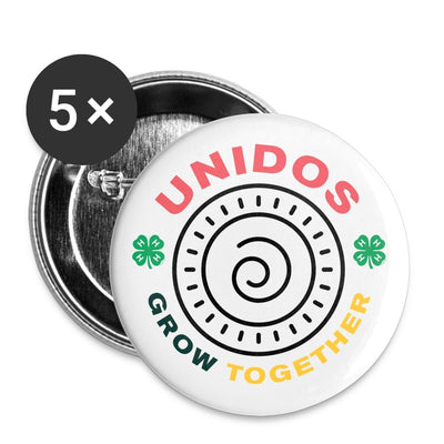 Unidos Grow Together Buttons large 2.2'' (5-pack) - Shop 4-H