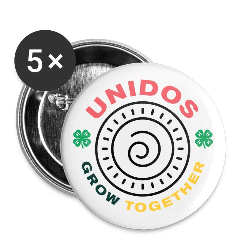 Unidos Grow Together Buttons large 2.2&