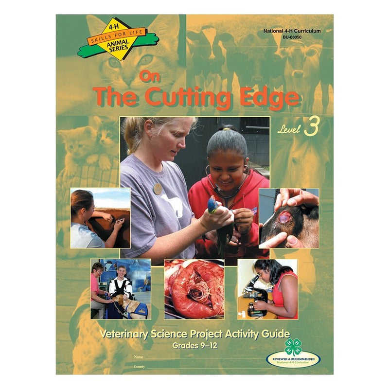 Veterinary Science Curriculum Level 3: On the Cutting Edge - Shop 4-H