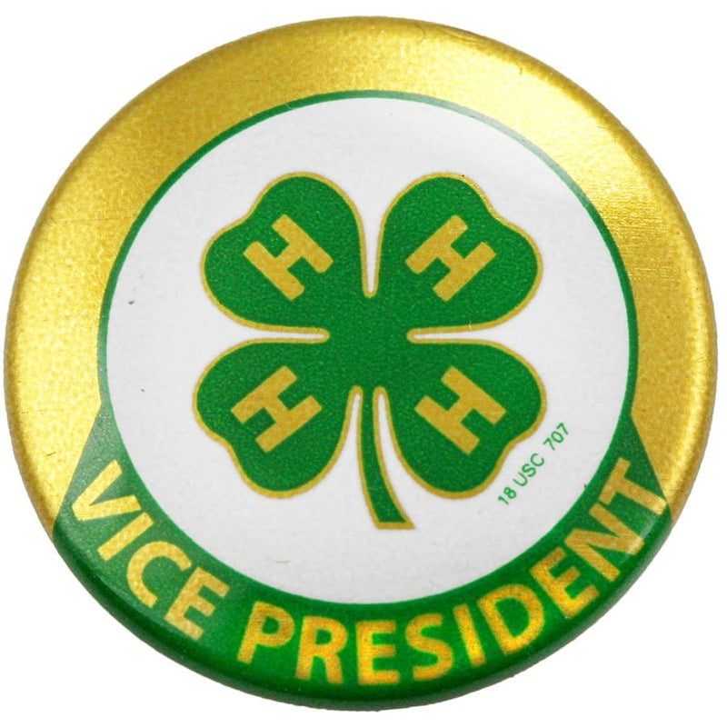 Vice President Button - Shop 4-H