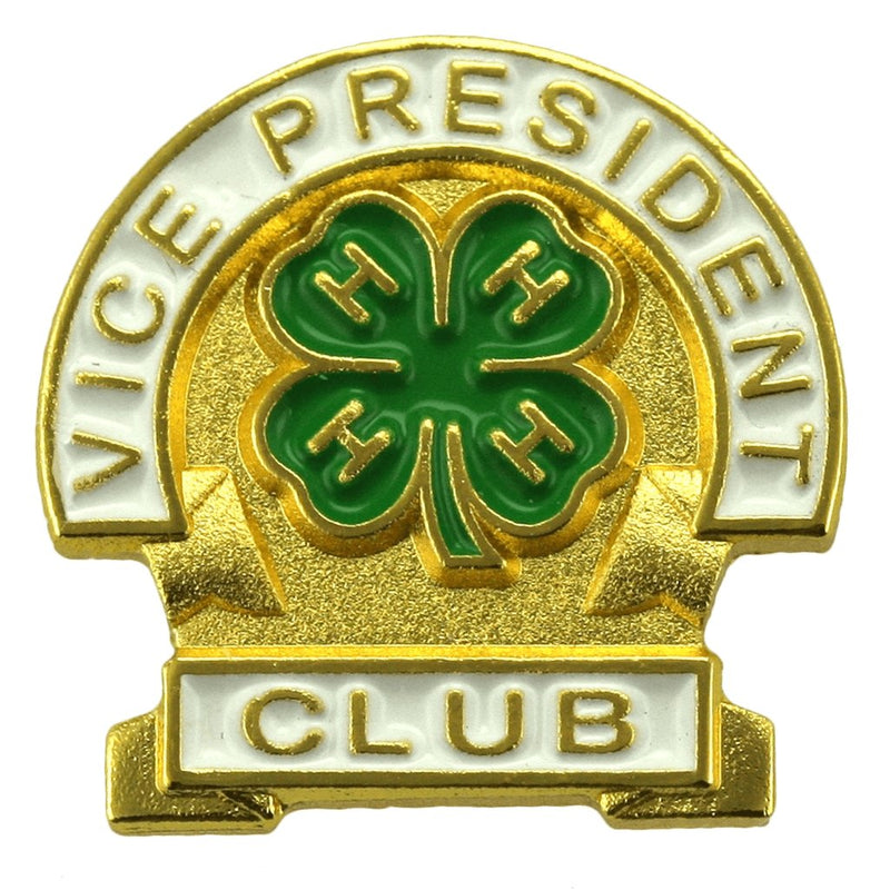 4 H Club Vice President Pin Shop 4 H