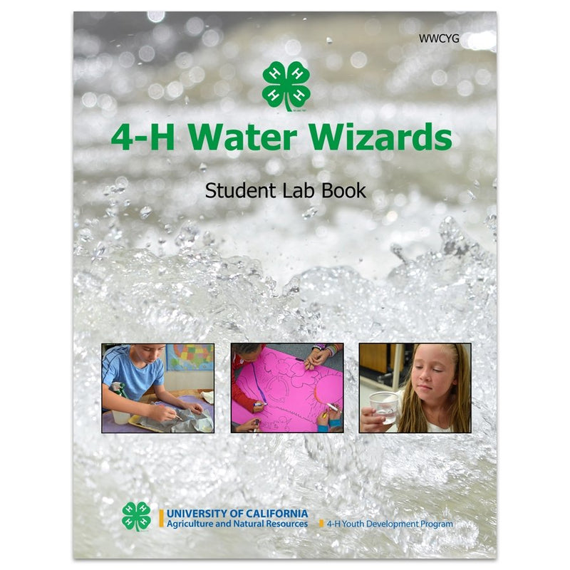 Water Wizards Youth Lab Book - Shop 4-H