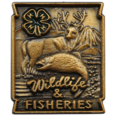 Wildlife and Fisheries Pin - Shop 4-H