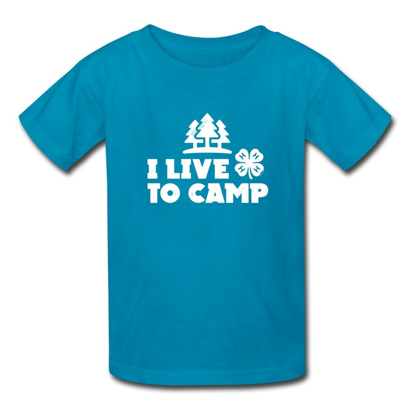 Youth 4-H Live to Camp T-Shirt - Shop 4-H