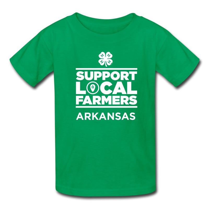 Youth Arkansas 4-H Support Local Farmers T-Shirt - Shop 4-H