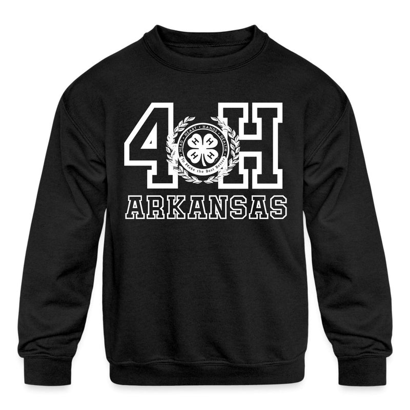 Youth Forest Green Arkansas Varsity Crewneck Sweatshirt - Shop 4-H