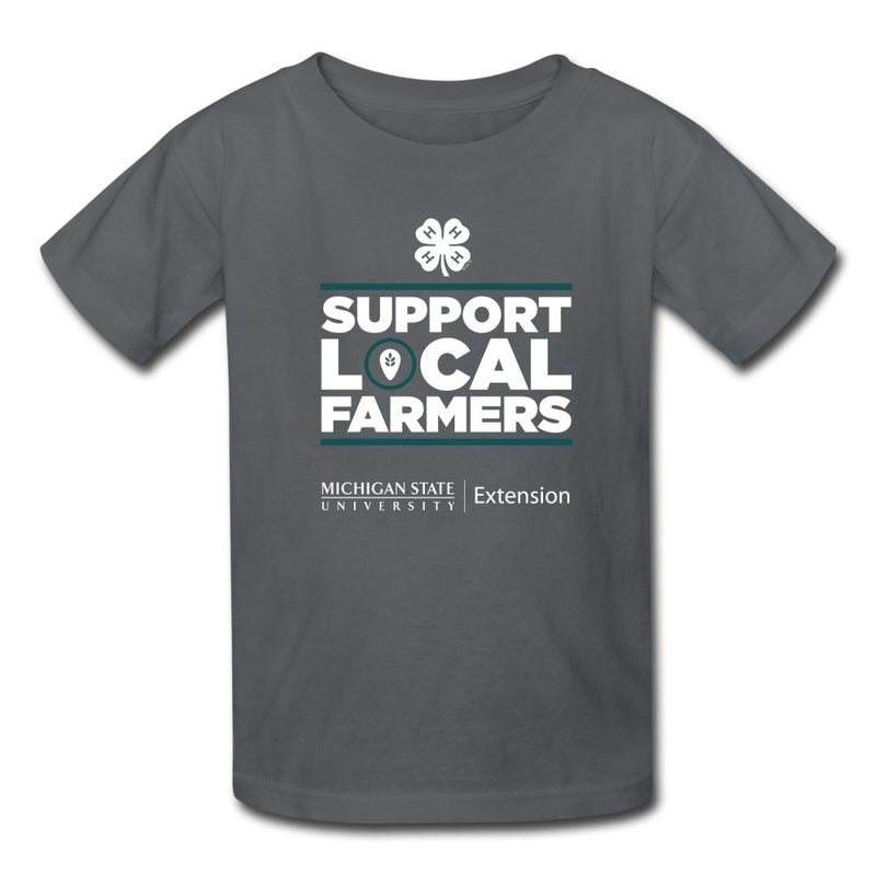 Youth Michigan Support Local Farmers T-Shirt - Shop 4-H