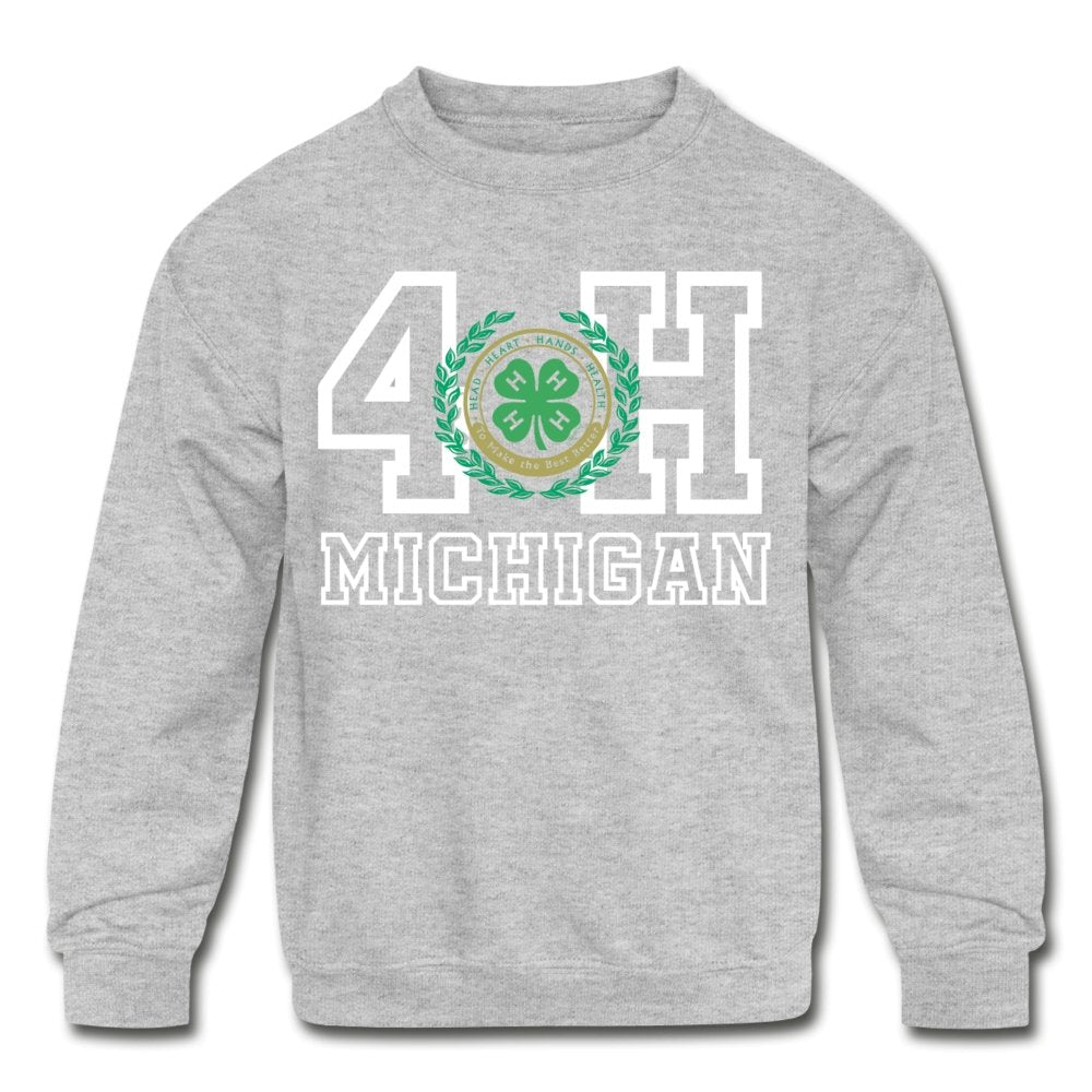 Youth Michigan Varsity Crewneck Sweatshirt - Shop 4-H